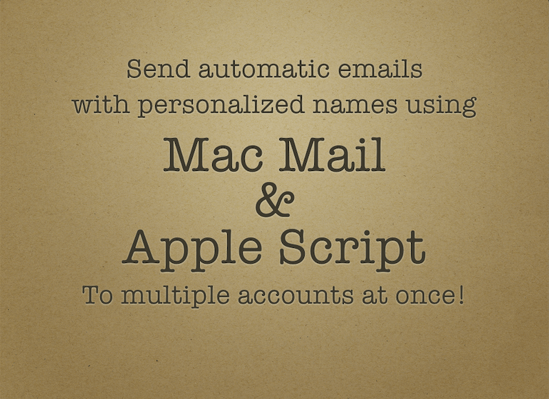 mass email for mac